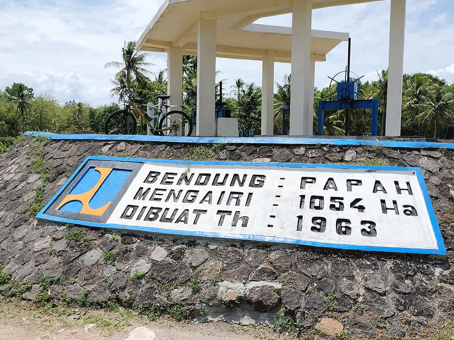 Bendungan Kali Papah - Yogyaku-tercinta