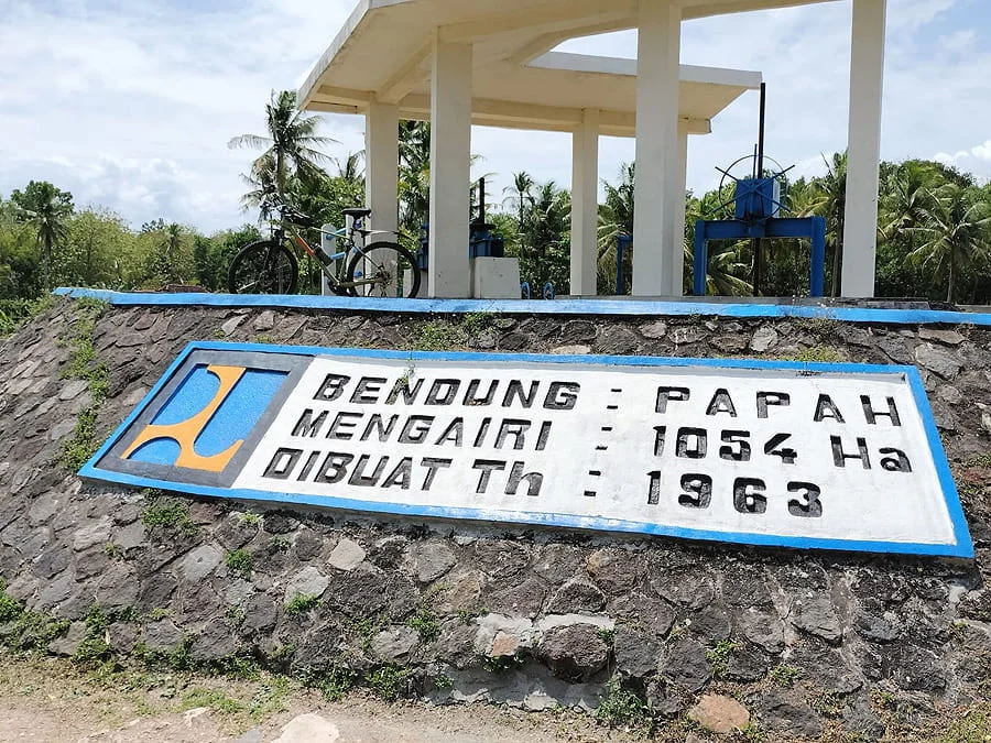 Bendungan Kali Papah - Yogyaku-tercinta