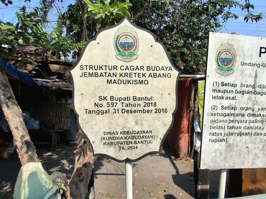 Jembatan Kreteg Abang Madukismo - Yogyaku-tercinta