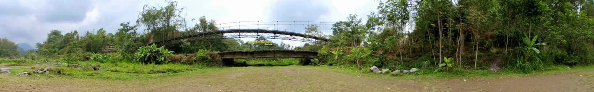 Jembatan Gantung Kali Boyong - Yogyaku-tercinta